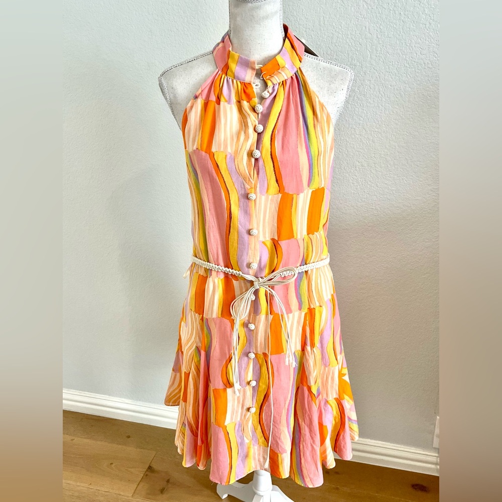 Fate New Colorful Striped Dress